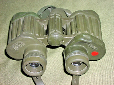 Hensoldt Wetzlar Fernglas 8x30 ORIGINAL Dienstglas Fernrohr Bw Bundeswehr BUND Y - Bild 1 von 4