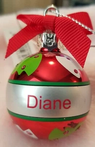 Gantz Christmas Ball Name Ornament Diane - Picture 1 of 1