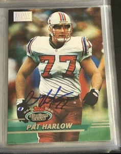 Pat Harlow 1993 Topps Stadium Club Primer Día Edición Firmado Autógrafo TTM - Imagen 1 de 2
