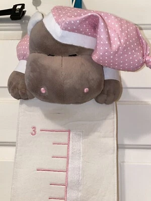 Tabla de crecimiento de hipopótamo de peluche Foto 1 de 4
