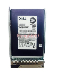 NEW Dell 480GB 2.5" SATA 6G PowerEdge 15G T350 R450 R550 R650 R750 Server SSD - Picture 1 of 3