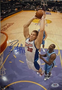 Blake Griffin Signed 8x12 Los Angeles Clippers Basketball Photo PSA AM39041 - Picture 1 of 2