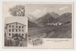 AK-Mehrbild Laret mit Piz Ot (Samnauntal) Gasthaus Piz Urezza Schweiz 1914 (317) - Imagen 1 de 2