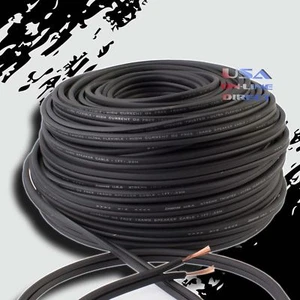 16 Gauge 25 Feet OFC 100% Copper Marine Car Home Audio Speaker ZIP Cable Wire US - Picture 1 of 7