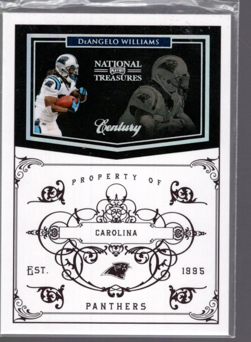 2010 Playoff National Treasures Century Silver #20 DeAngelo Williams /25 - NM-MT - Image 1 of 2