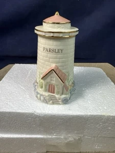 Individuelles Lenox Lighthouse Seaside Gewürzglas Fine Ivory China 2002 Petersilie - Bild 1 von 9