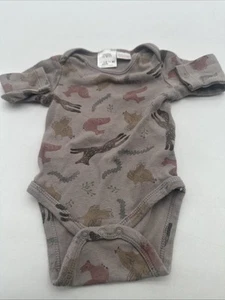 Zara One Piece Youth Girl 3M Aop Gray ..#25633 - Picture 1 of 6
