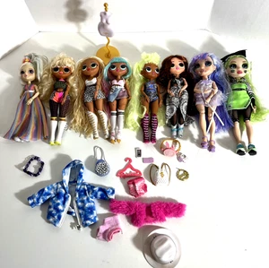 Puppen Mode Konvolut 8 Stück, 1 Failfix Puppe, 5 LOL Surprise & 2 Rainbow High Puppen - Bild 1 von 12