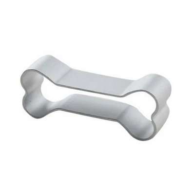  Niedliche Hundeknochen geformte Aluminiumlegierung DIY Teig Keks Kuchen Gelee - Bild 1 von 4