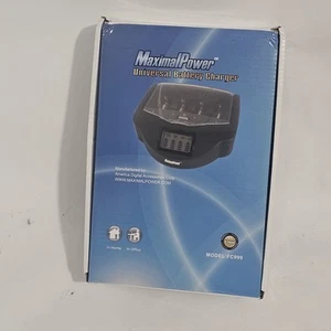 MaximalPower FC999 Universal Ladegerät Alk Ni-MH Ni-CD AA AAA AAAA C D 9V Akku - Bild 1 von 4