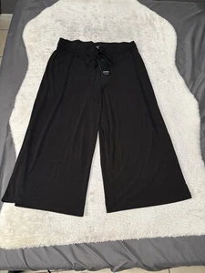 Pantaloni donna New Jones New York Signature crop con coulisse taglia XL gamba larga  - Foto 1 di 9