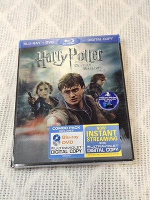 NEW Harry Potter and the Deathly Hallows Part 2 (Blu-ray + 3D, 2-Disc Set) OOP - Image 1 of 4