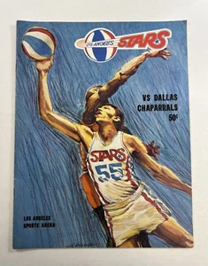 1969-70 Los Angeles Stars vs Dallas Chaparrals Media Guide MG33 - Picture 1 of 2