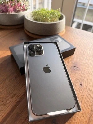 Apple iPhone 13 Pro Max 512GB Graphit in OVP - Bild 1 von 4
