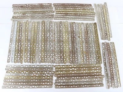 Gran Lote de Piezas Kit Construcción Viga Metal Montador Gilbert Meccano Foto 1 de 2