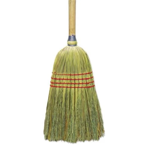 Boardwalk BWKBR10012 Upright Corn/fiber Broom, 56", Lacquered Wood Handle, - Image 1 of 1