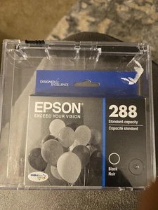 Original Epson T288 Tintenpatrone Schwarz Standardkapazität  - Bild 1 von 3