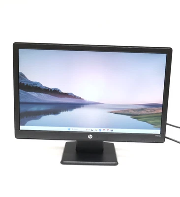 HP W2072a 20" 1600 x 900 LCD Monitor with Stand & Power Cord - Image 1 of 4