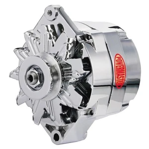 Powermaster 37127 Retro Alternator, 100 Amps, V-belt, 12V, GM - Picture 1 of 6