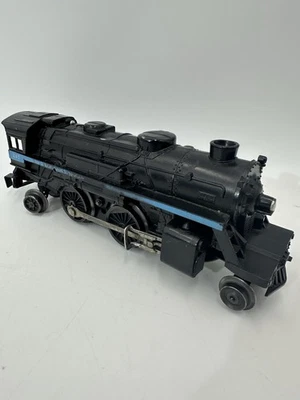 Vintage Lionel 247 Steam Engine Railroad Locomotive 027 Blue Strip USA Works - Image 1 of 4
