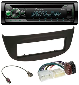Pioneer USB MP3 DAB AUX CD Autoradio für Renault Twingo ab 2012 schwarz - Bild 1 von 8