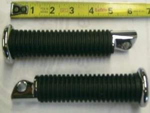 EXTENDED LENGTH PASENGER HIGHWAY FOOTPEGS Shovelhead Evolution Sportster Bobber - Imagen 1 de 1