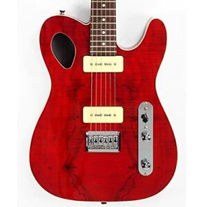 Michael Kelly MK59PTRMRC 59 Port Thinline Semi-Hollow Electric Guitar Red