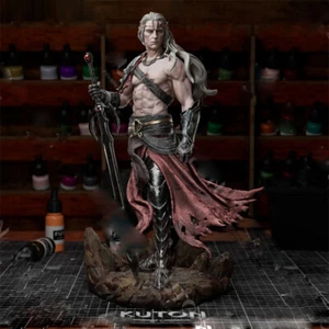 Elric of Melnibone 1/8 24cm 3D print figure Model Kit Unpainted Unassembled GK - Picture 1 of 8