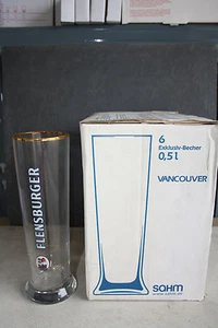 6 Flensburger Biergläser 0,5 Liter = Vancouver = - Bild 1 von 1