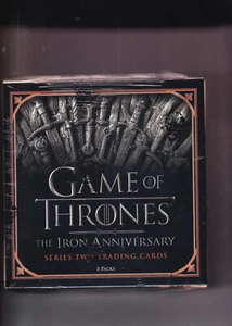 Rittenhouse GAME OF THRONES Iron Anniversary S2 Winner Gets 1 Factory Sealed Box - Picture 1 of 1
