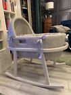 Up- Cycled Wicker Bassinet