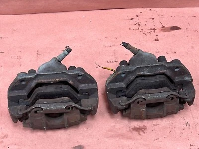 BMW 525I 530I 535I E34 Front Brake Caliper Housing W Carrier Pair OEM #93210 - Image 1 of 4