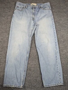 VTG Baggy Levis 550 Jeans Mens 38x30 Blue Relaxed Fit Skater Grunge Loose 37x28 - Picture 1 of 17