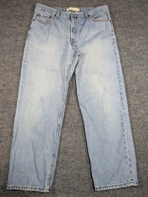 VTG Baggy Levis 550 Jeans Mens 38x30 Blue Relaxed Fit Skater Grunge Loose 37x28 - Image 1 of 4