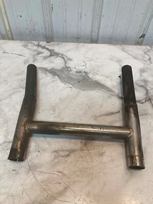 04 Moto Guzzi California Vintage 1100 middle exhaust connector connection pipes - Image 1 of 4