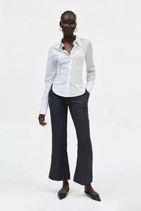 Silence + Noise Amelie Menswear Pull-On Pants Size Large - Picture 1 of 9
