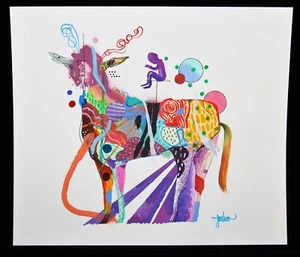 KEN GARDUNO Original signierte Zeichnung + Sticker Banksy, Shepard Fairey, Martin Whatson - Bild 1 von 14