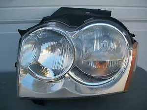 FITS JEEP GRAND CHEROKEE 05 06 07 HEADLIGHT LH AFTERMARKET - Picture 1 of 6