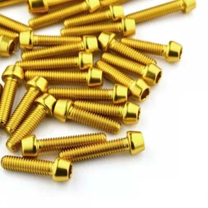 Aprilia RSV4 Factory APRC 09-16 Aluminium Socket Cap Engine Kit Gold - Bild 1 von 1