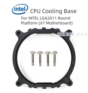 Refroidisseur CPU PC de bureau (support ventilateur et dissipateur thermique) - LGA 2011 2066 avec 4 x vis - Photo 1/8