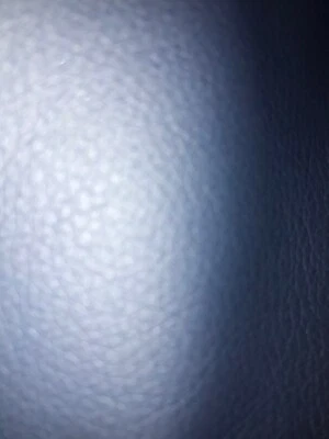 10mx1.4mwide of navy blue faux leather/pvc upholstery fabric, ideal for campers - Image 1 of 4