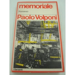 Paolo Volponi - Memoriale 1976 I Garzanti - Romanzo - Imagen 1 de 3