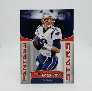2019 SCORE FOOTBALL FANTASY STARS Tom Brady FS-20 Patriots - Picture 1 of 2