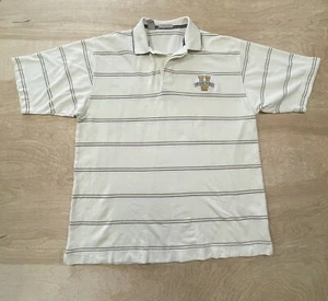 Vanderbilt Cutter And Buck Polo Shirt Size L Striped - Picture 1 of 8