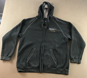 Walmart Waffle Knit Hoodie Jacket Mens XL Gray 1 Year Safe Full Zip Spark KU3825 - Picture 1 of 7