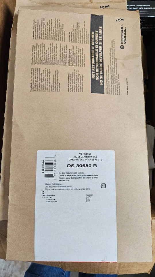 Fel-Pro Oil Pan Gasket Ser OS 30680 R - Image 1 of 1