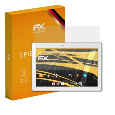 atFoliX 2x Schutzfolie für Lenovo Tab 2 A10-30 / A10-70 matt&stoßfest - Bild 1 von 4