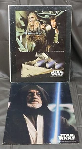 Vintage Star Wars 1977 Mead 3 Ring Binder And Obi-Wan Kenobi Folder  - Picture 1 of 24