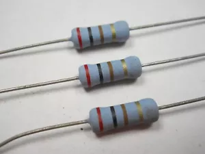 200 ohm 2 Watt 5% Resistor (NOS, New Old Stock)(QTY 10 ea)D57 - Picture 1 of 3