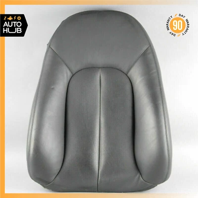 03-06 Mercedes W215 CL500 Front Right Passenger Top Upper Seat Cushion Black OEM - Image 1 of 4